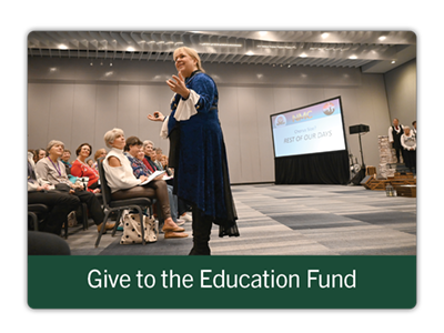 Give to the education fund