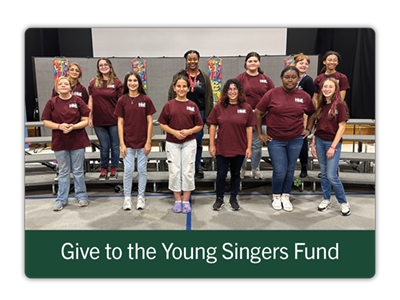 Give to the young singers fund