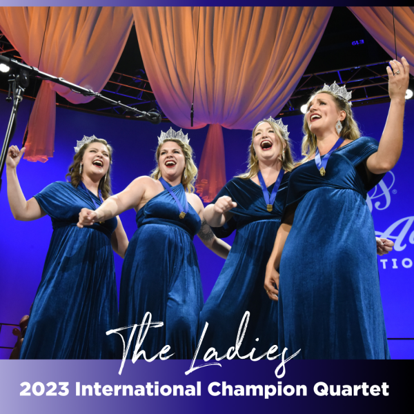 The Ladies 2023 Champion Quartet