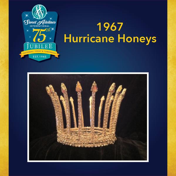 1967 crown, worn by Hurricane Honeys