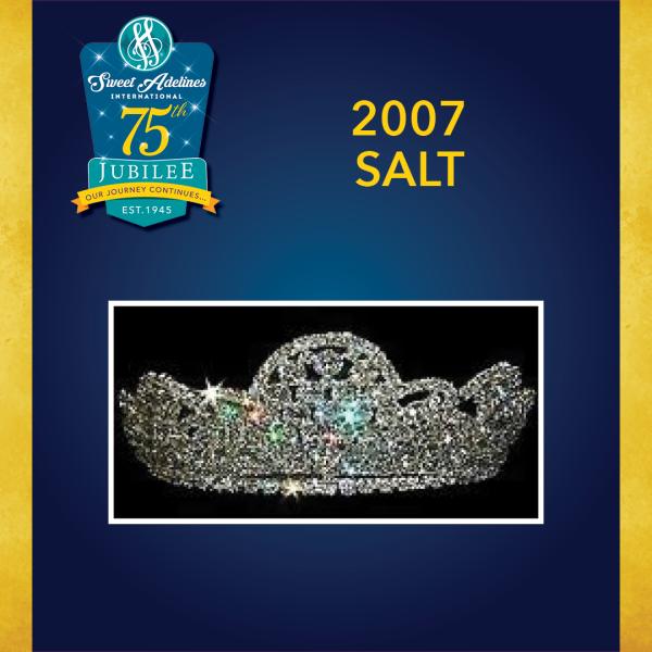 Take a closer look at the 2007 crown, worn by SALT. 