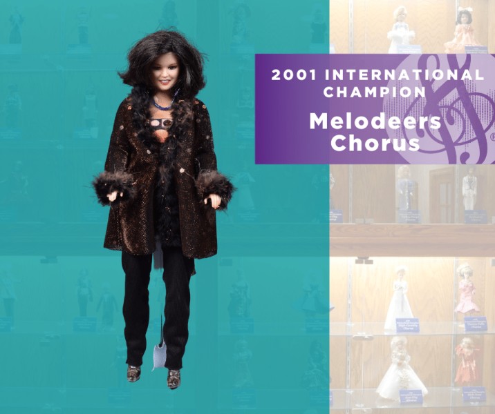 Representing...The 2001 Sweet Adelines International Champion Melodeers Chorus!
