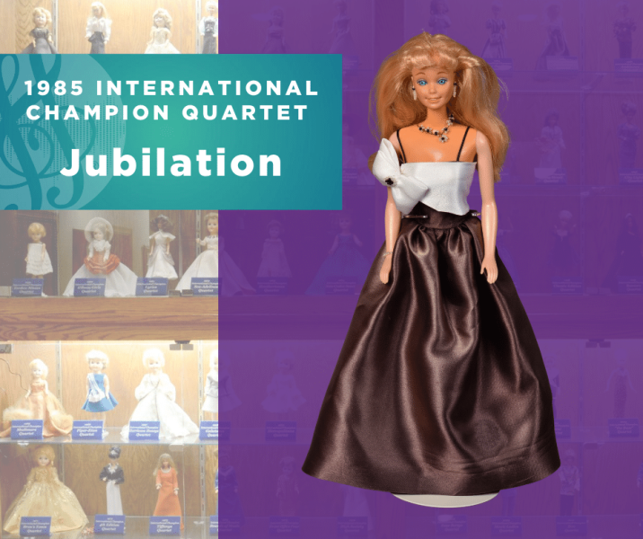 Representing...The 1985 Sweet Adelines International Champion Quartet, Jubilation!