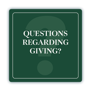 question about giving