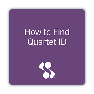 How to find Quartet ID